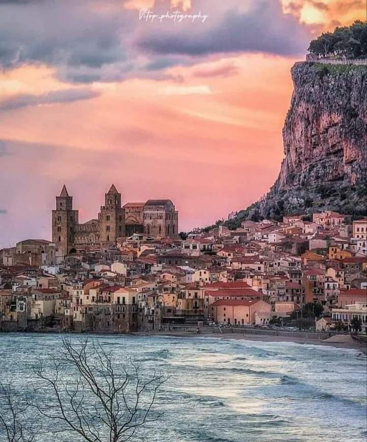 Green Villa Sand Beach Center Close Sea Veiw Cefalù Eksteriør bilde